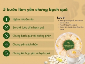 Cách ngâm tổ yến đúng: sợi nở đẹp, không nát, không tan
