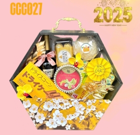 Giỏ Quà Tết Cát Tường GCC027