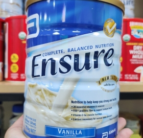 Sữa Bột Ensure Úc Hương Vani  850g