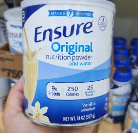 Sữa Bột Ensure Mỹ Hộp  397g