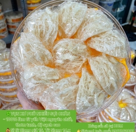 YÊN SÀO VỤN XƠ MƯỚP PHỦ NHIỀU SỢI CHÂN YẾN 