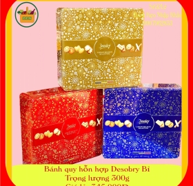 Bánh Bỉ - Bánh Quy Hỗn Hợp Desobry Hộp 300g