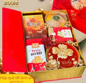 Hộp Quà Tết 2026 Bình An HCC017