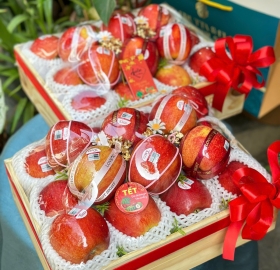 Khay Trái Cây Full Táo